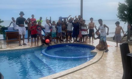 Viaje inolvidable: niños de la Fundación conocieron el mar en Tolú